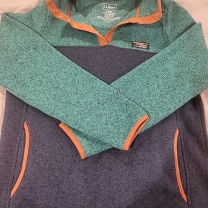 WOMENS L.L.BEAN VINTAGE RARE FLEECE. SIZE SMALL.